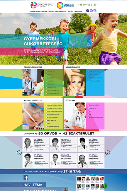 orvosi weboldalak készítése